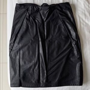 Naked Wardrobe Elegant Black Skirt